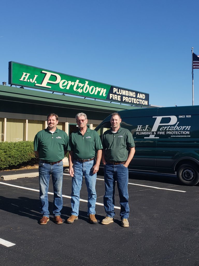 Employees of HJ Pertzborn Plumbing & Fire Protection| Plumbing Experts